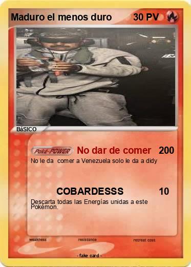 Pokemon Maduro el menos duro