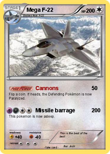 Pokemon Mega F-22
