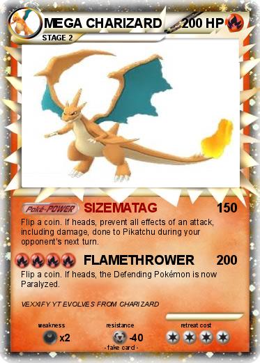 Pokemon MEGA CHARIZARD