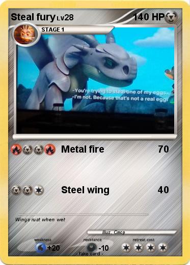Pokemon Steal fury