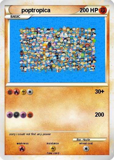 Pokemon poptropica