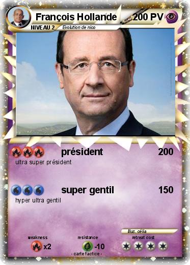 Pokemon François Hollande