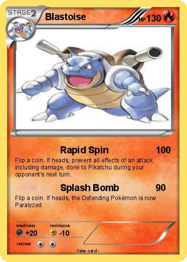 Pokemon Blastoise