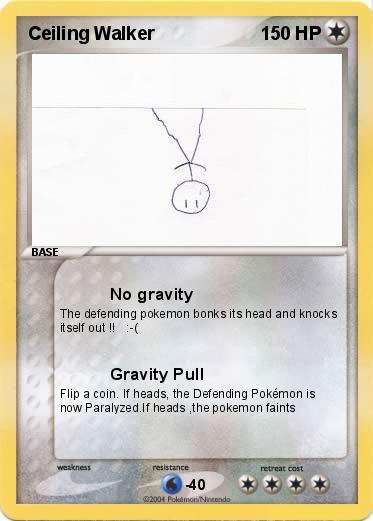 Pokemon Ceiling Walker
