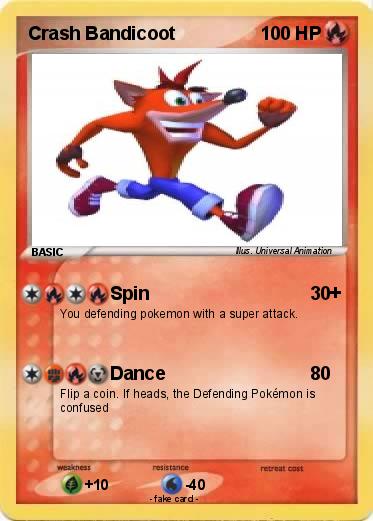 Pokemon Crash Bandicoot
