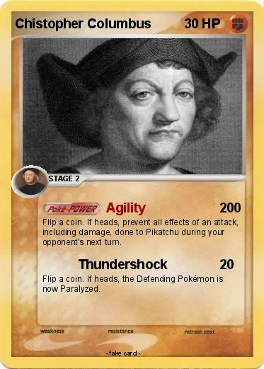 Pokemon Chistopher Columbus