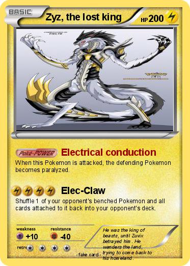 Pokemon Zyz, the lost king