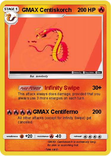 Pokemon GMAX Centiskorch