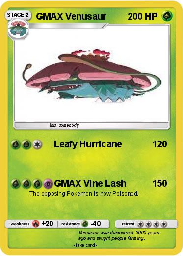 Pokemon GMAX Venusaur
