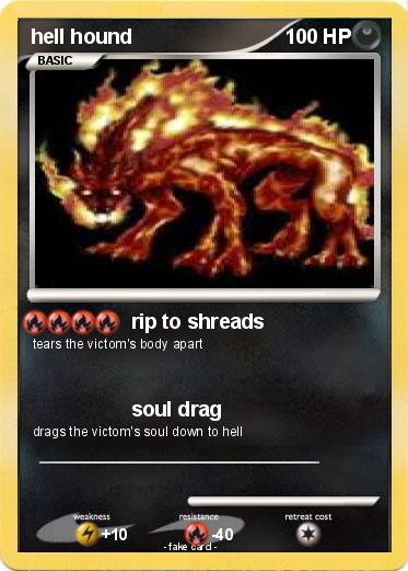 Pokemon hell hound