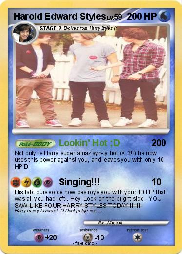 Pokemon Harold Edward Styles