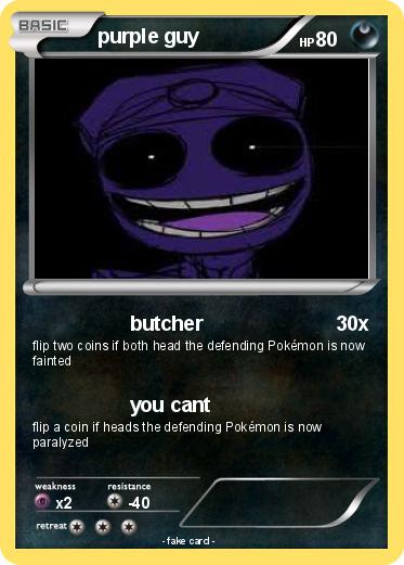 Pokemon purple guy