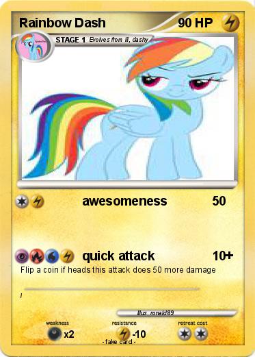 Pokemon Rainbow Dash