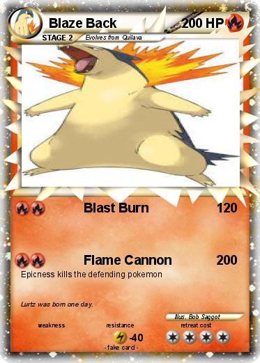 Pokemon Blaze Back
