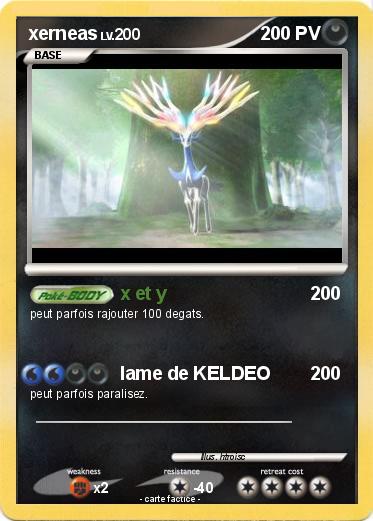 Pokemon xerneas