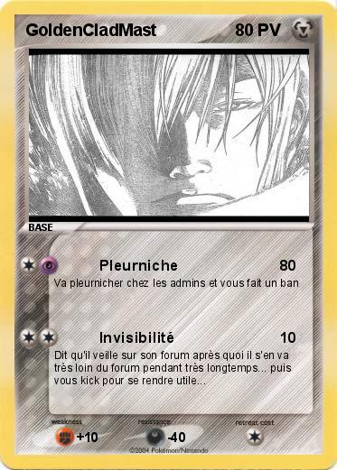 Pokemon GoldenCladMast