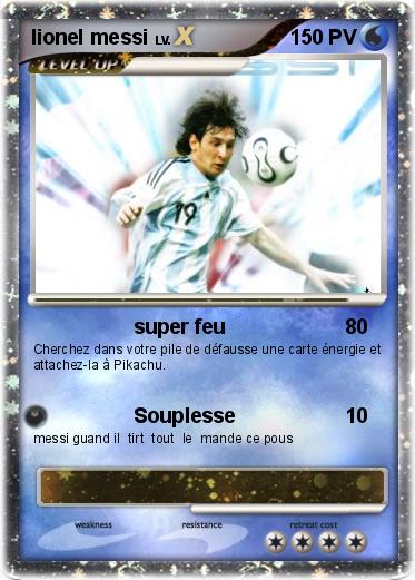 Pokemon lionel messi
