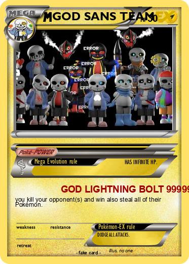 Pokemon GOD SANS TEAM