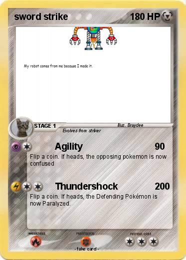 Pokemon sword strike