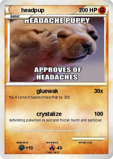 Pokemon headpup
