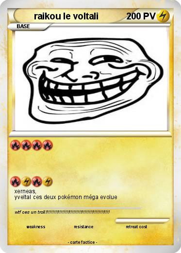 Pokemon raikou le voltali