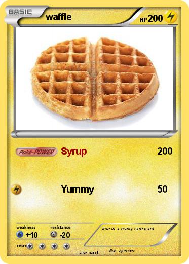 Pokemon waffle