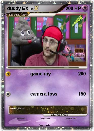 Pokemon duddy EX