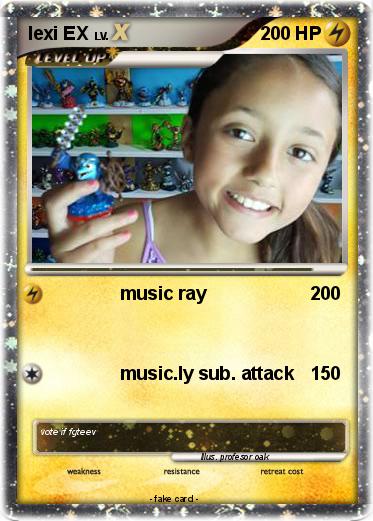 Pokemon lexi EX