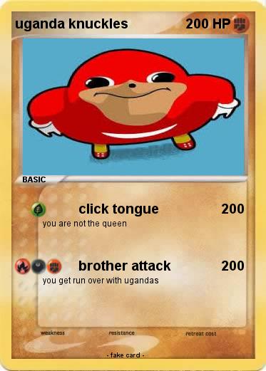 Pokemon uganda knuckles