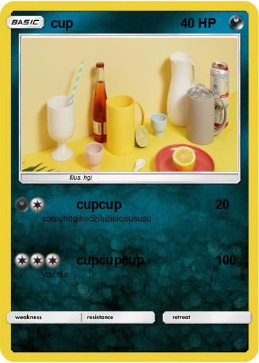 Pokemon cup