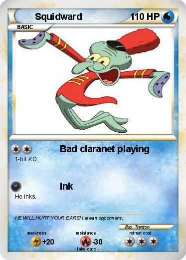 Pokemon Squidward