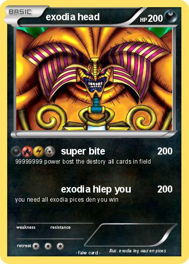 Pokemon exodia head