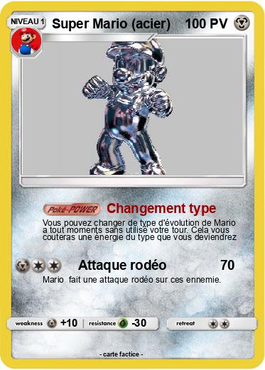 Pokemon Super Mario (acier)