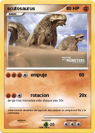 Pokemon scutosaurus