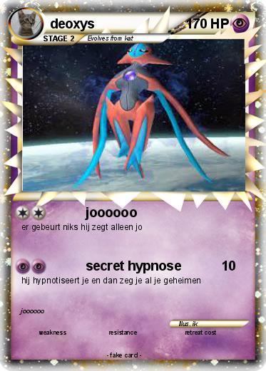 Pokemon deoxys