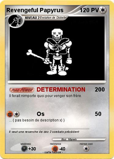 Pokemon Revengeful Papyrus