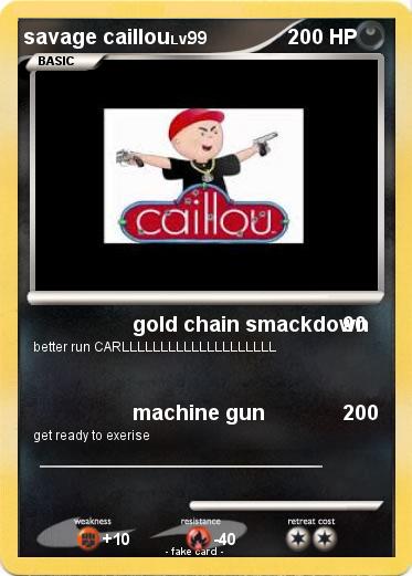Pokemon savage caillou