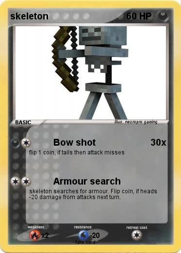 Pokemon skeleton