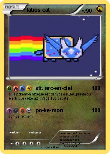 Pokemon latios cat