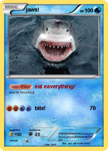 Pokemon jaws!
