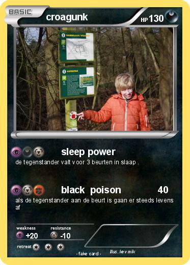 Pokemon croagunk