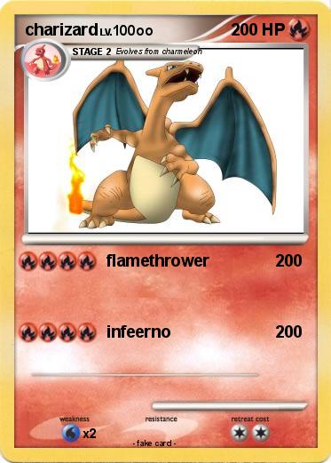 Pokemon charizard