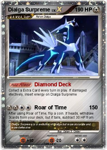 Pokemon Dialga Surpreme