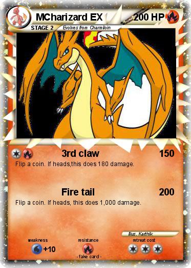 Pokemon MCharizard EX