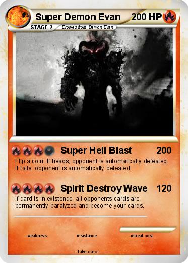 Pokemon Super Demon Evan