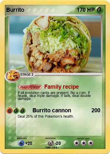 Pokemon Burrito