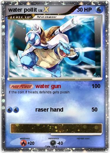 Pokemon water pollit