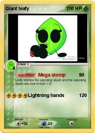 Pokemon Giant leafy