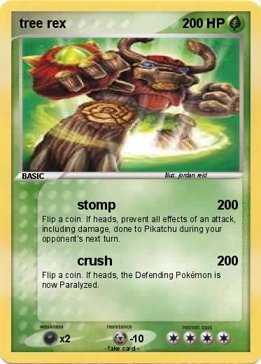 Pokemon tree rex