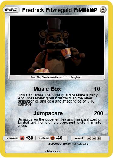Pokemon Fredrick Fitzregald Fazbear